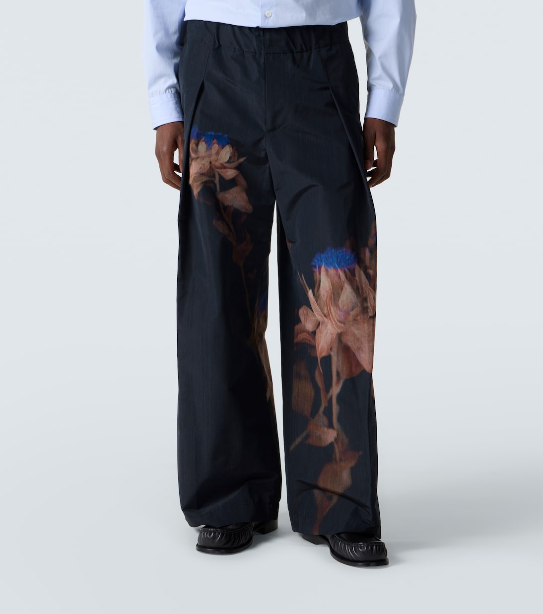 Weite Hose Pilan aus Taft | Dries Van Noten