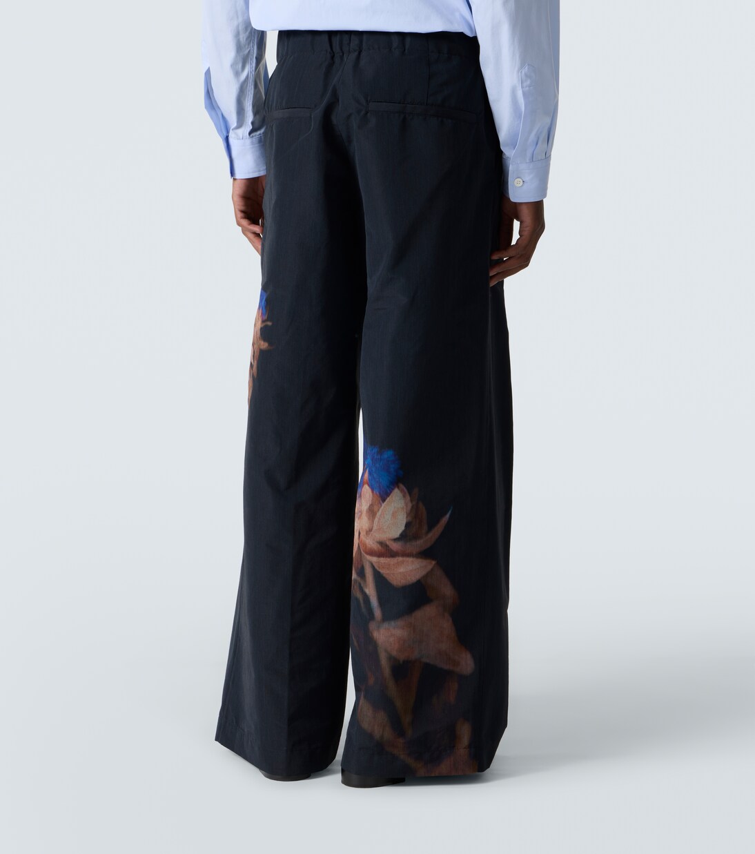 Weite Hose Pilan aus Taft | Dries Van Noten