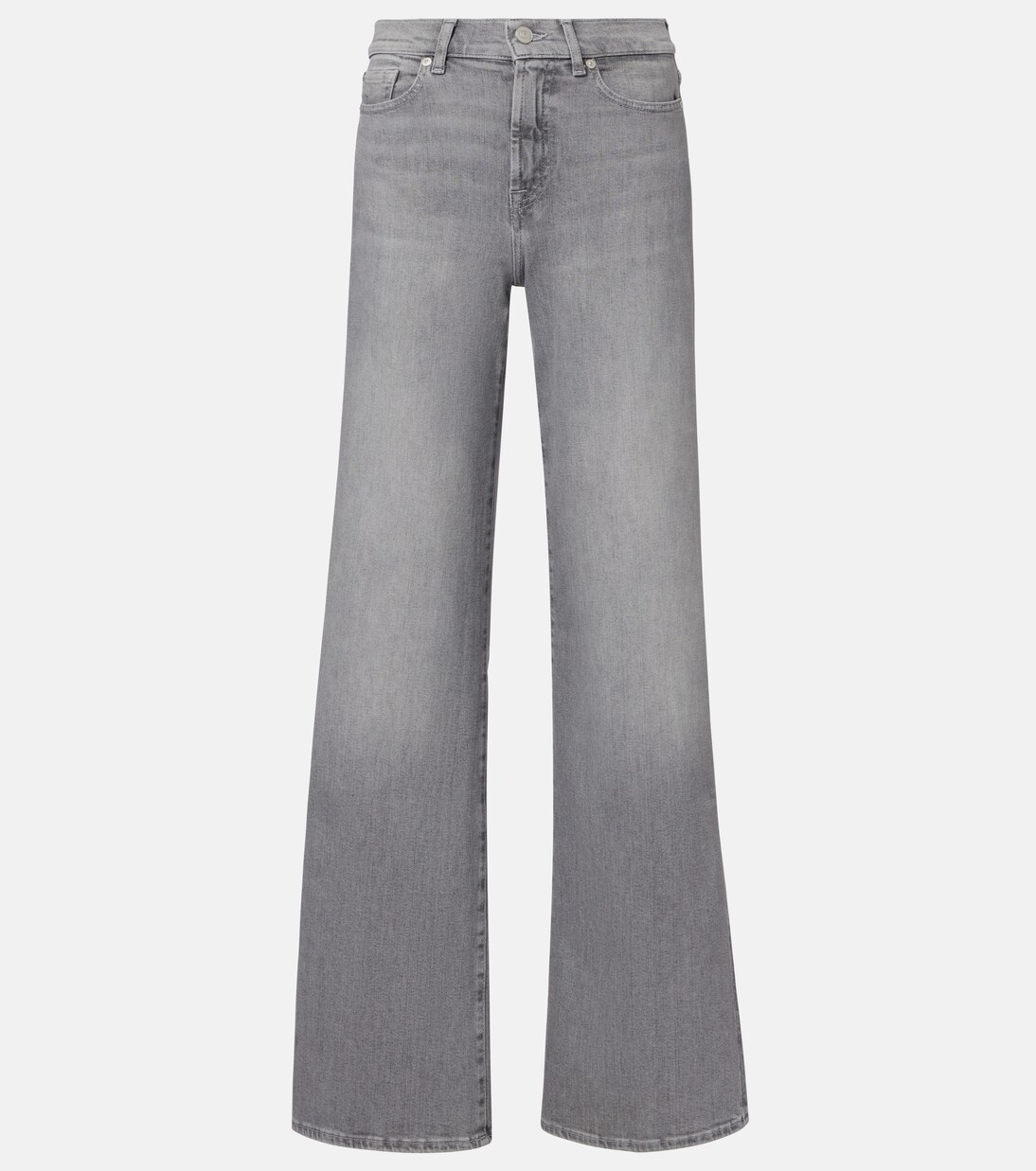 Lotta high-rise wide-leg jeans | 7 For All Mankind
