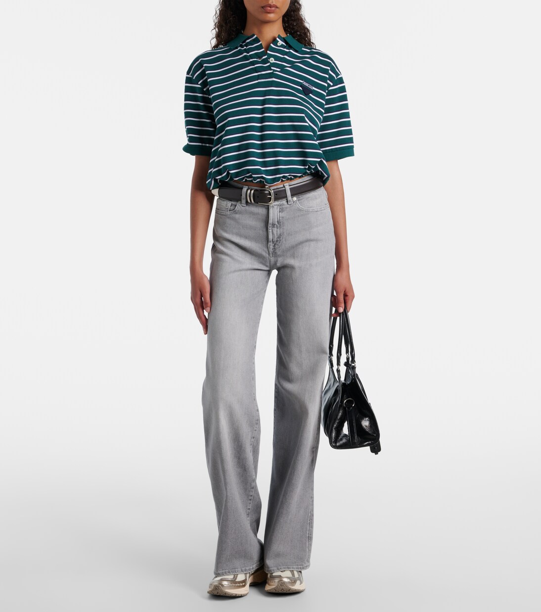 Lotta high-rise wide-leg jeans | 7 For All Mankind