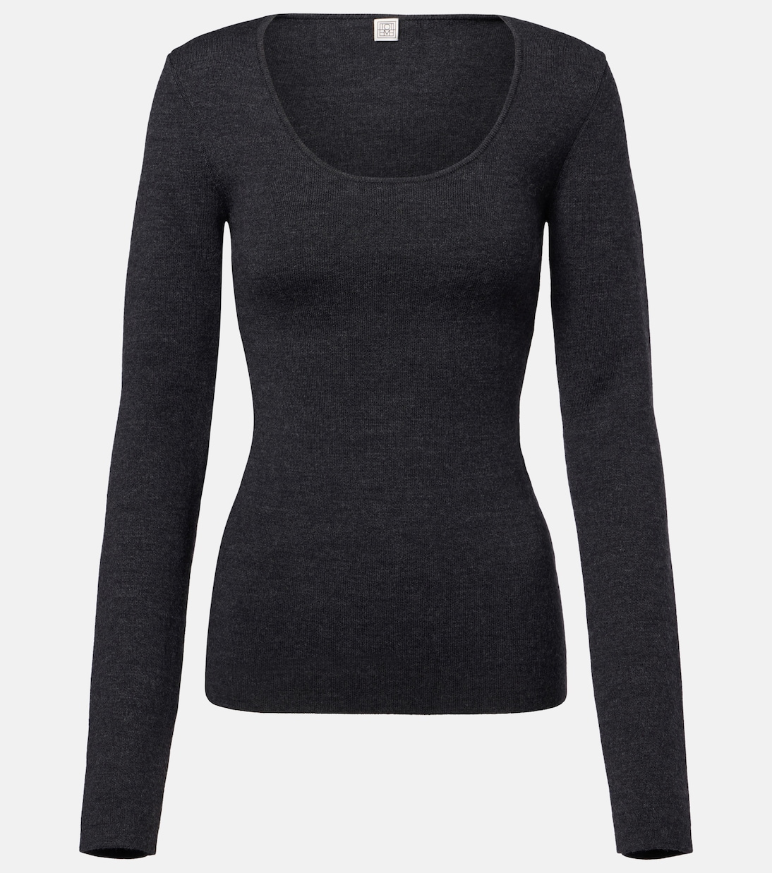 Compact wool-blend sweater | Toteme