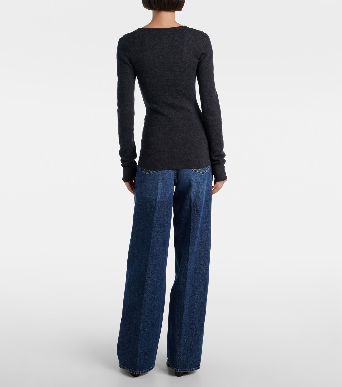 Compact wool-blend sweater | Toteme