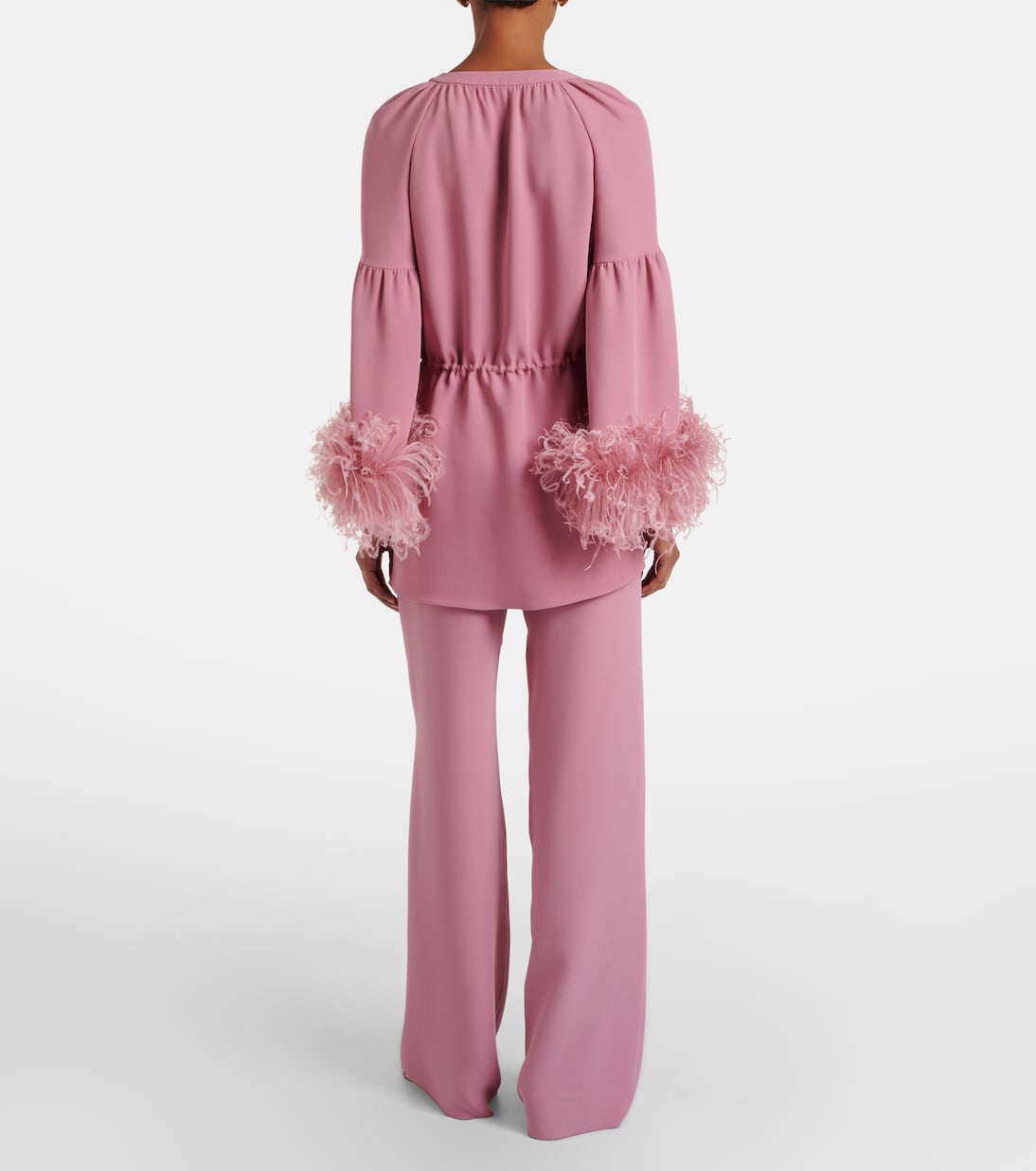 Weite Hose aus Cady Couture | Valentino