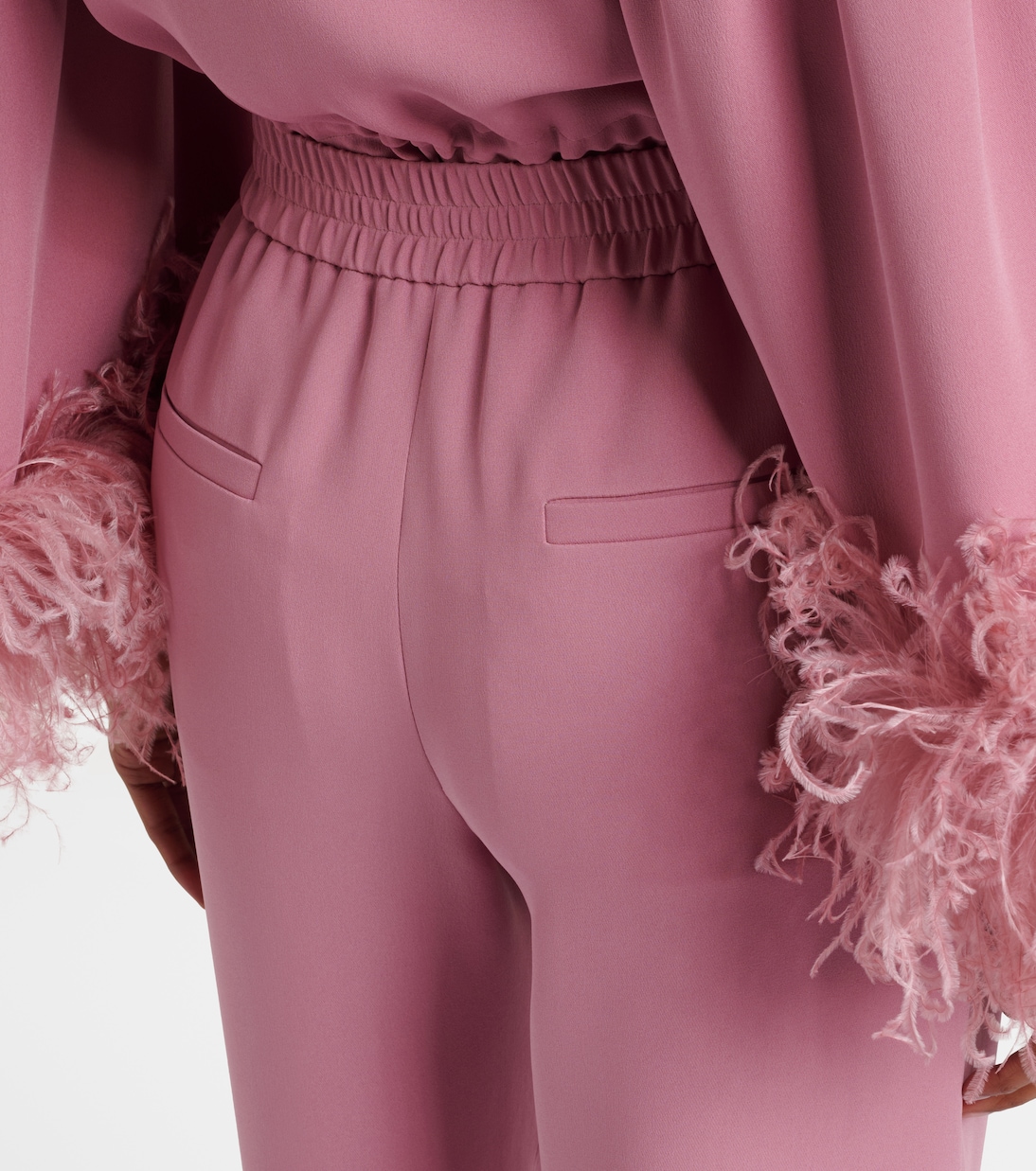 Weite Hose aus Cady Couture | Valentino