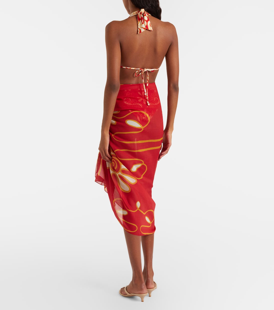 Paréo Luana imprimé | Cala de la Cruz