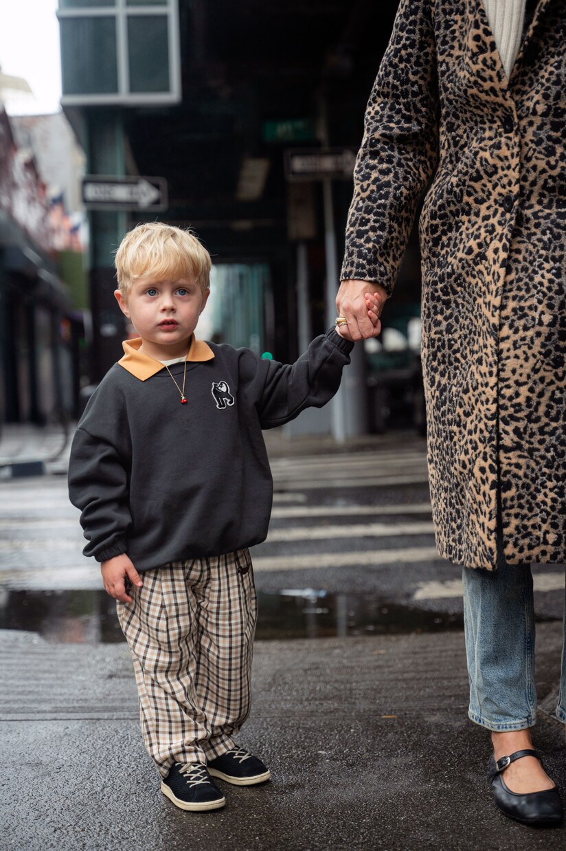 Cotton jersey sweatshirt | Mini Rodini