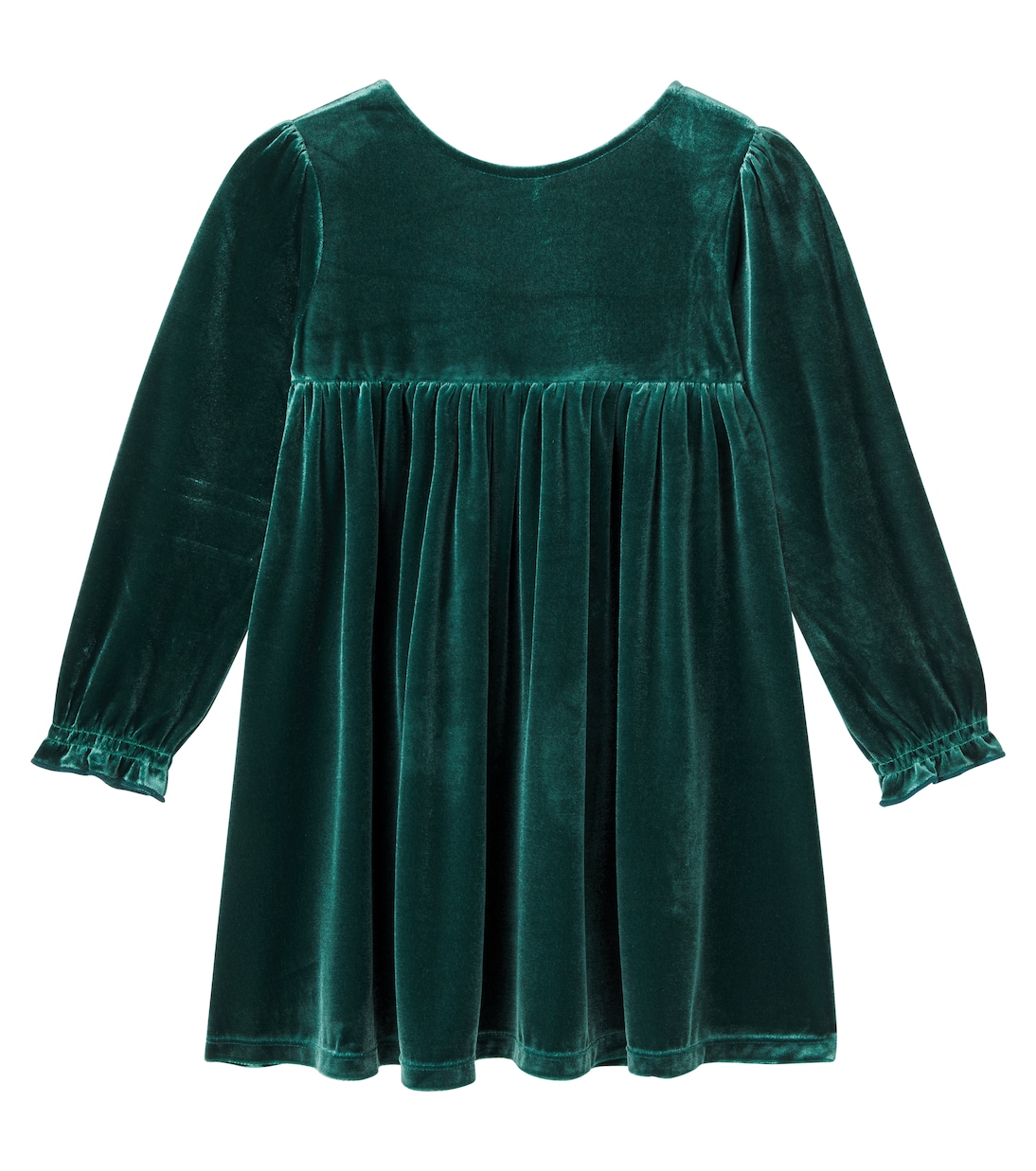 Bow-detail velvet dress | Konges Sløjd