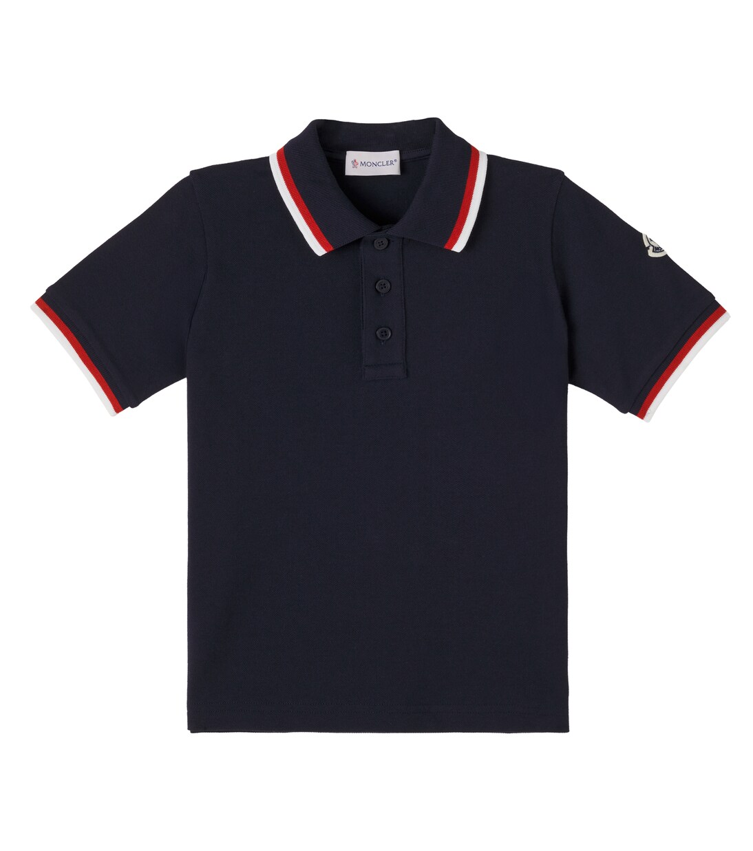 Polo in piqué di cotone | Moncler Enfant