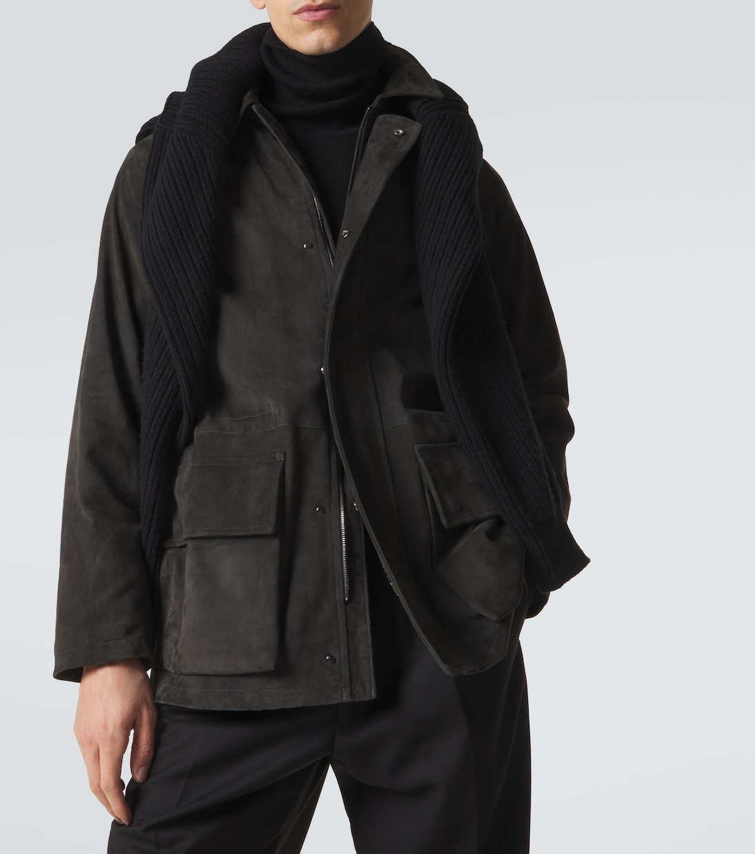 City suede jacket | Saman Amel