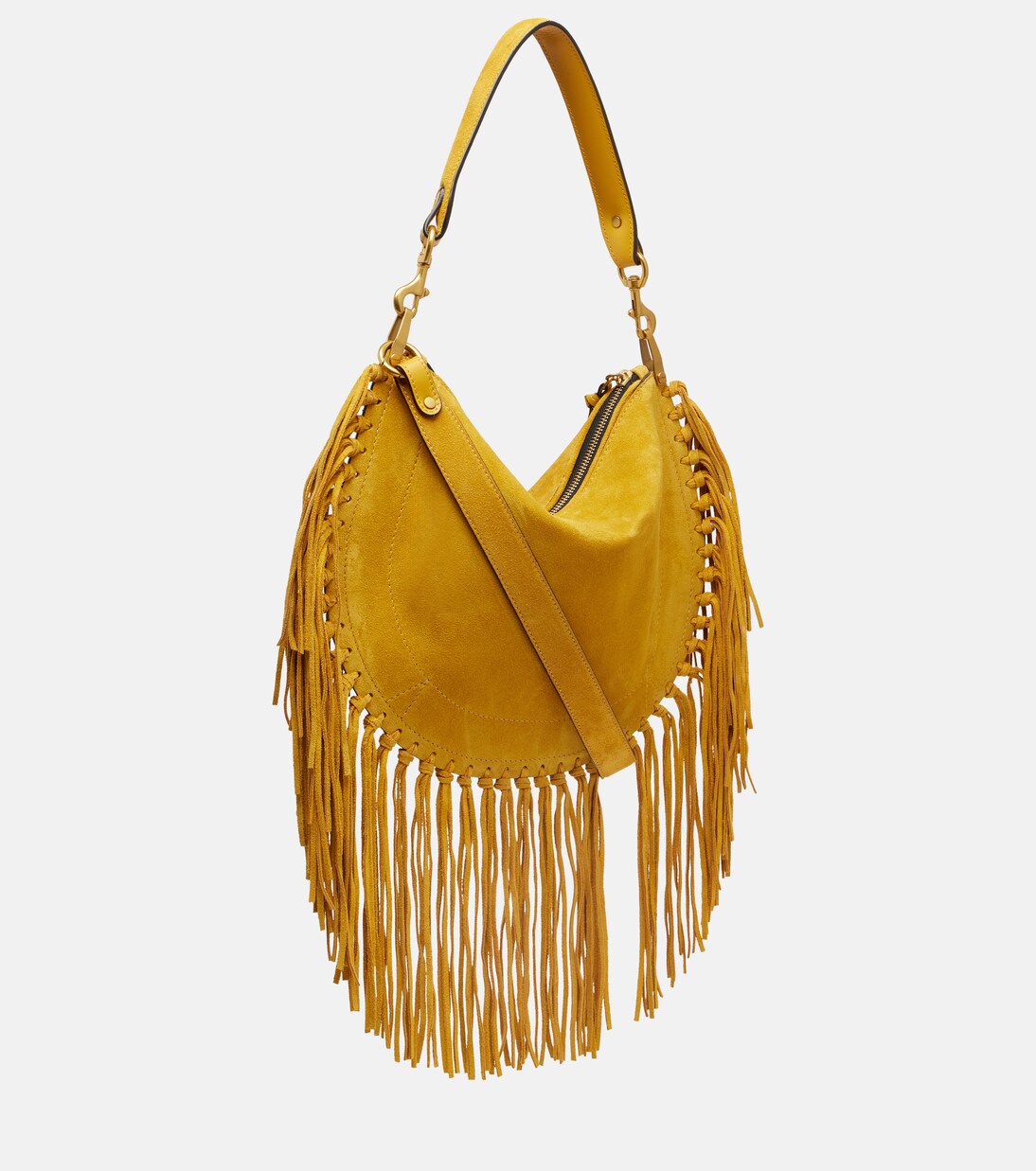 Oskan fringed suede shoulder bag | Isabel Marant