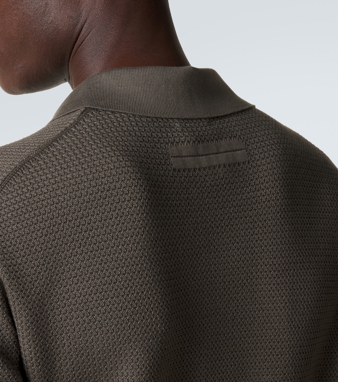 Knitted cotton polo shirt | Zegna