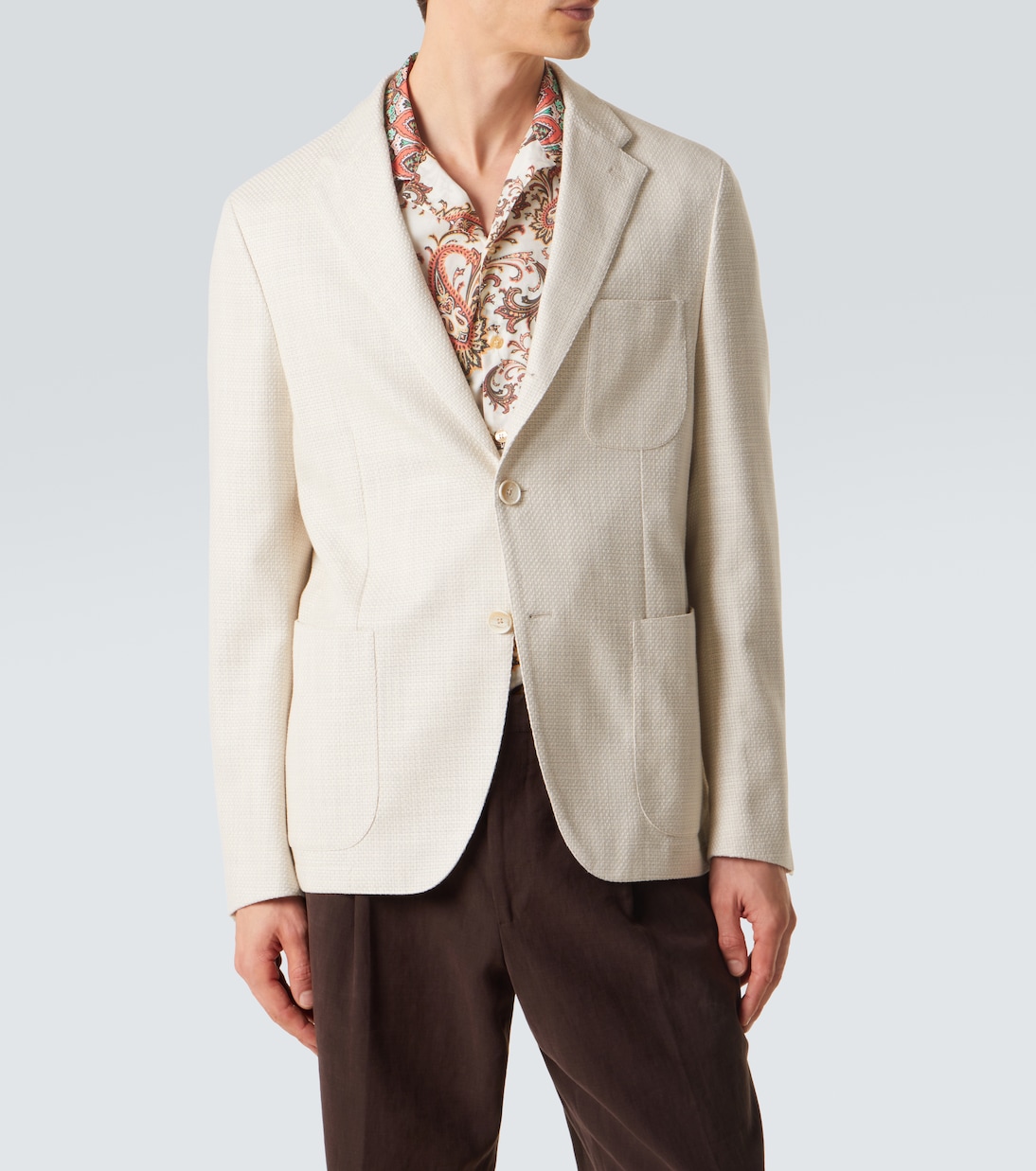 Cotton and wool blazer | Etro