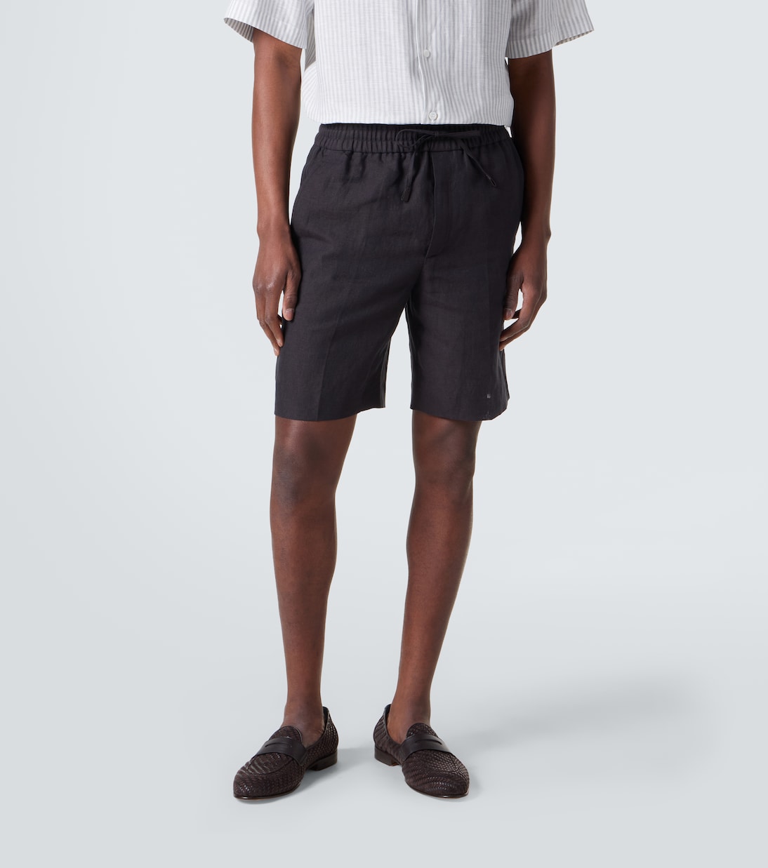 Linen Bermuda shorts | Brioni