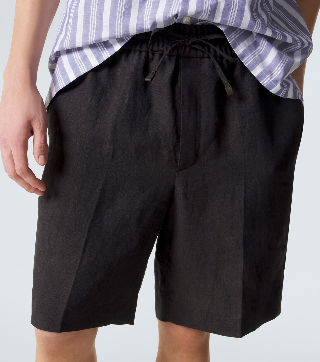 Linen Bermuda shorts | Brioni