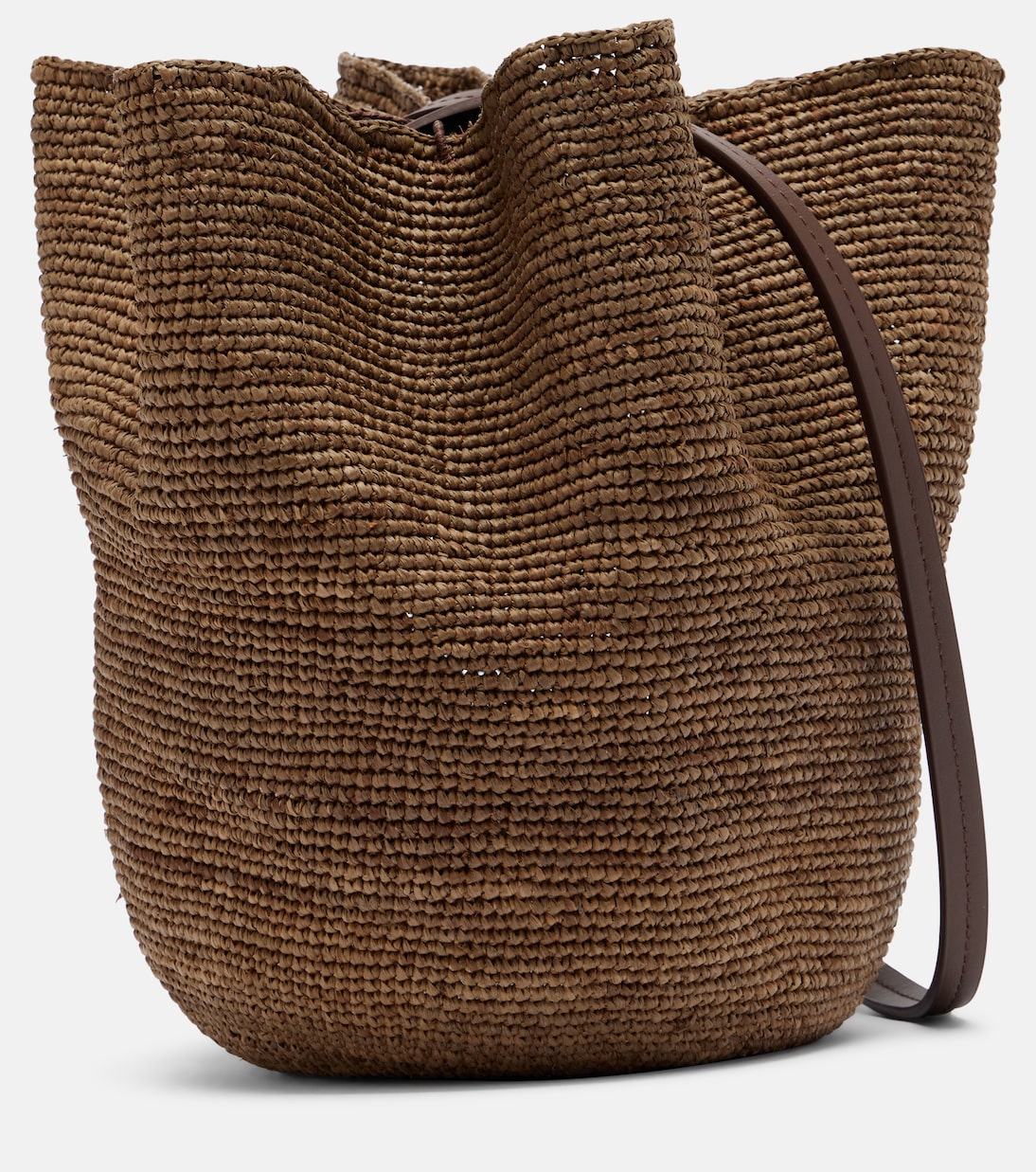 Schultertasche HatBag aus Raffiabast | Ruslan Baginskiy