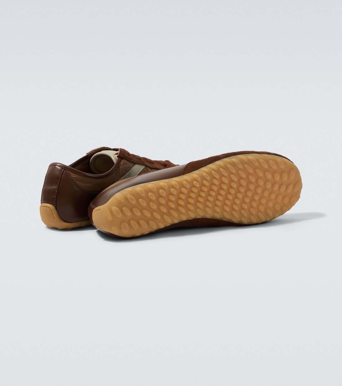 Suede-trimmed sneakers | McQueen