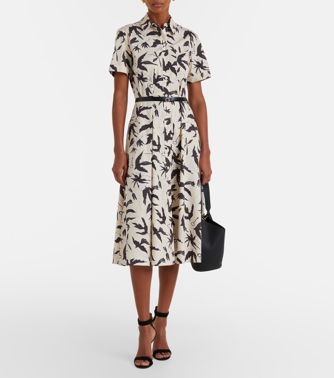 Abito chemisier Kiera in misto cotone | Altuzarra