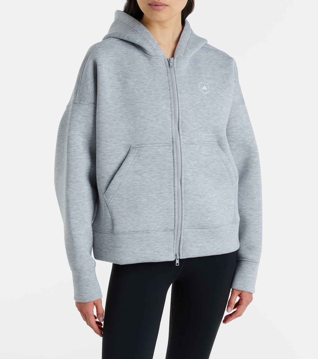 스쿠버 저지 집업 후디 | Adidas by Stella McCartney