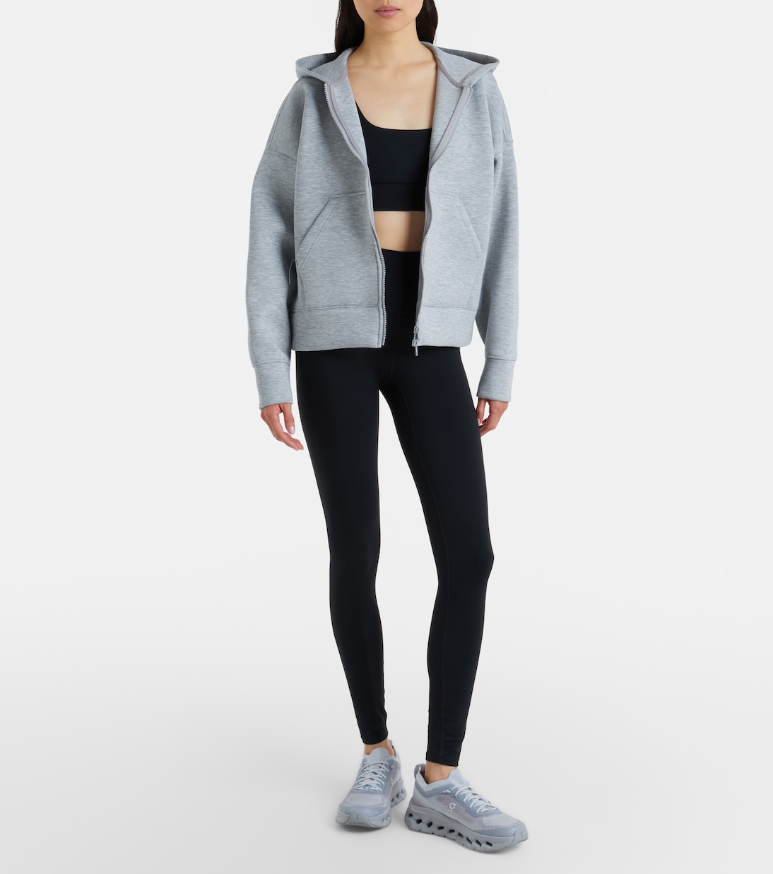 스쿠버 저지 집업 후디 | Adidas by Stella McCartney