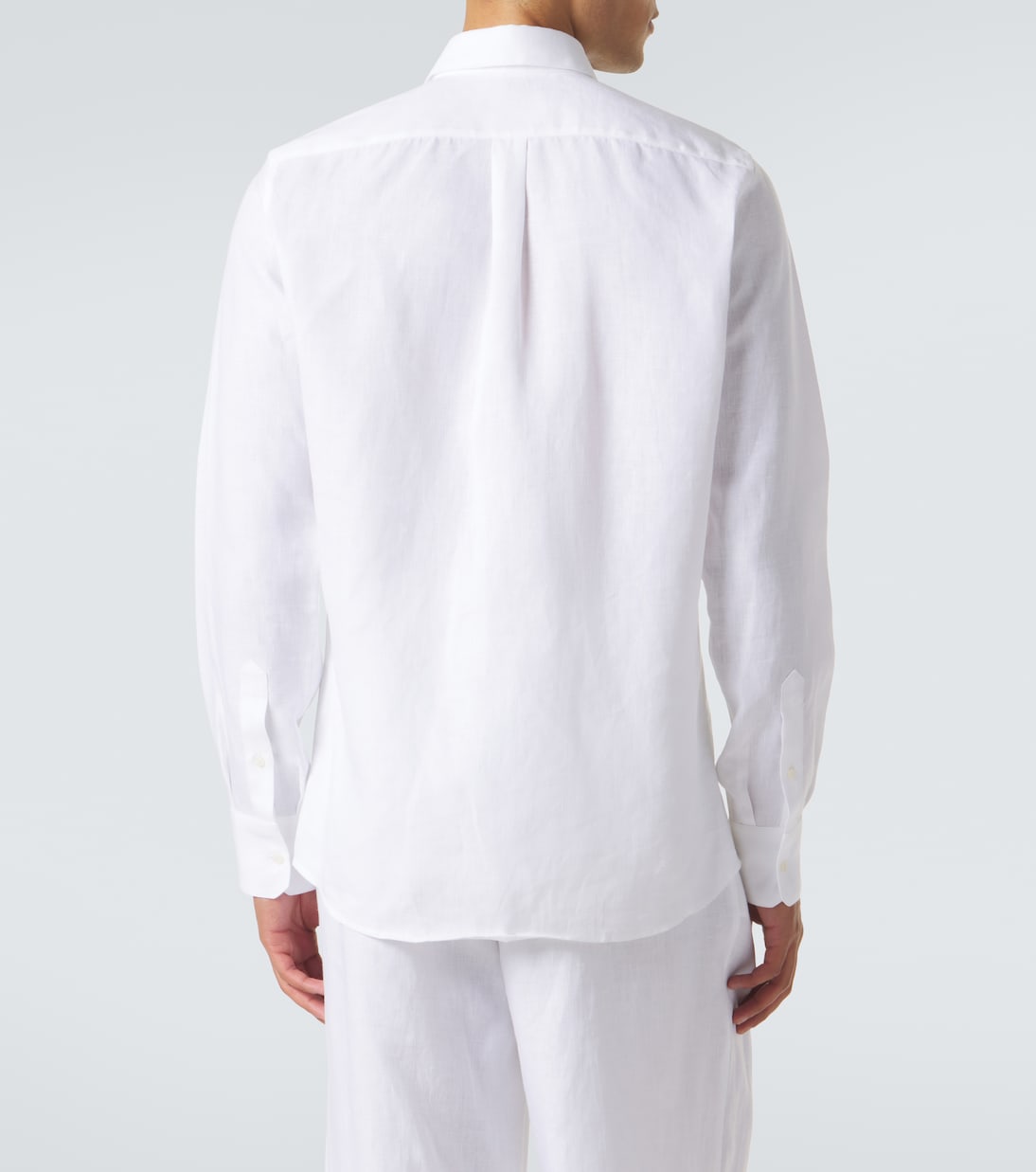 Embroidered linen shirt | Dolce&Gabbana