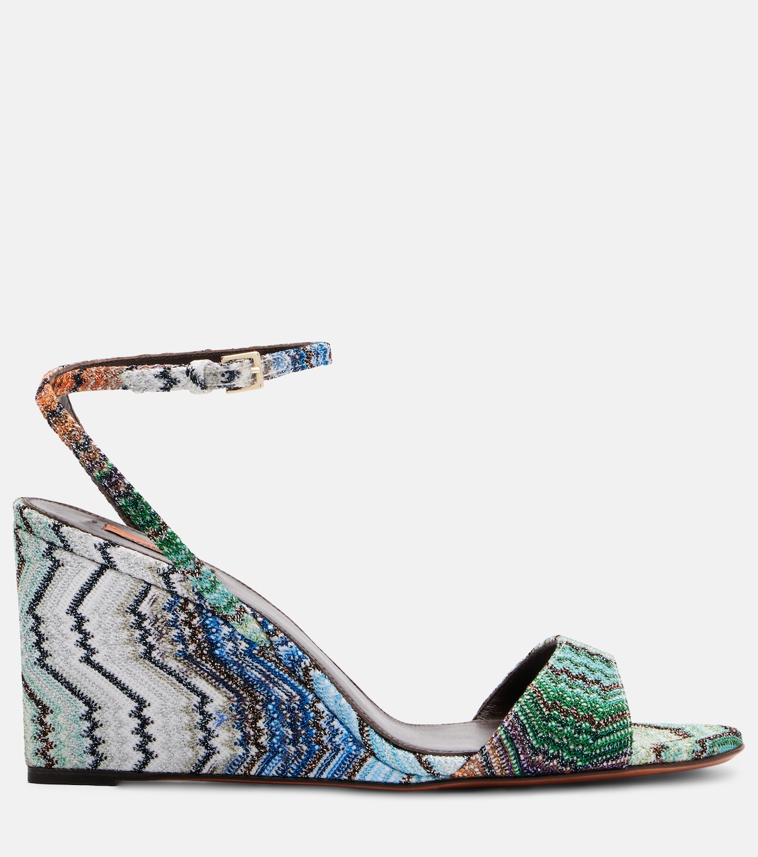 Cuñas Julia de lamé en zigzag | Missoni