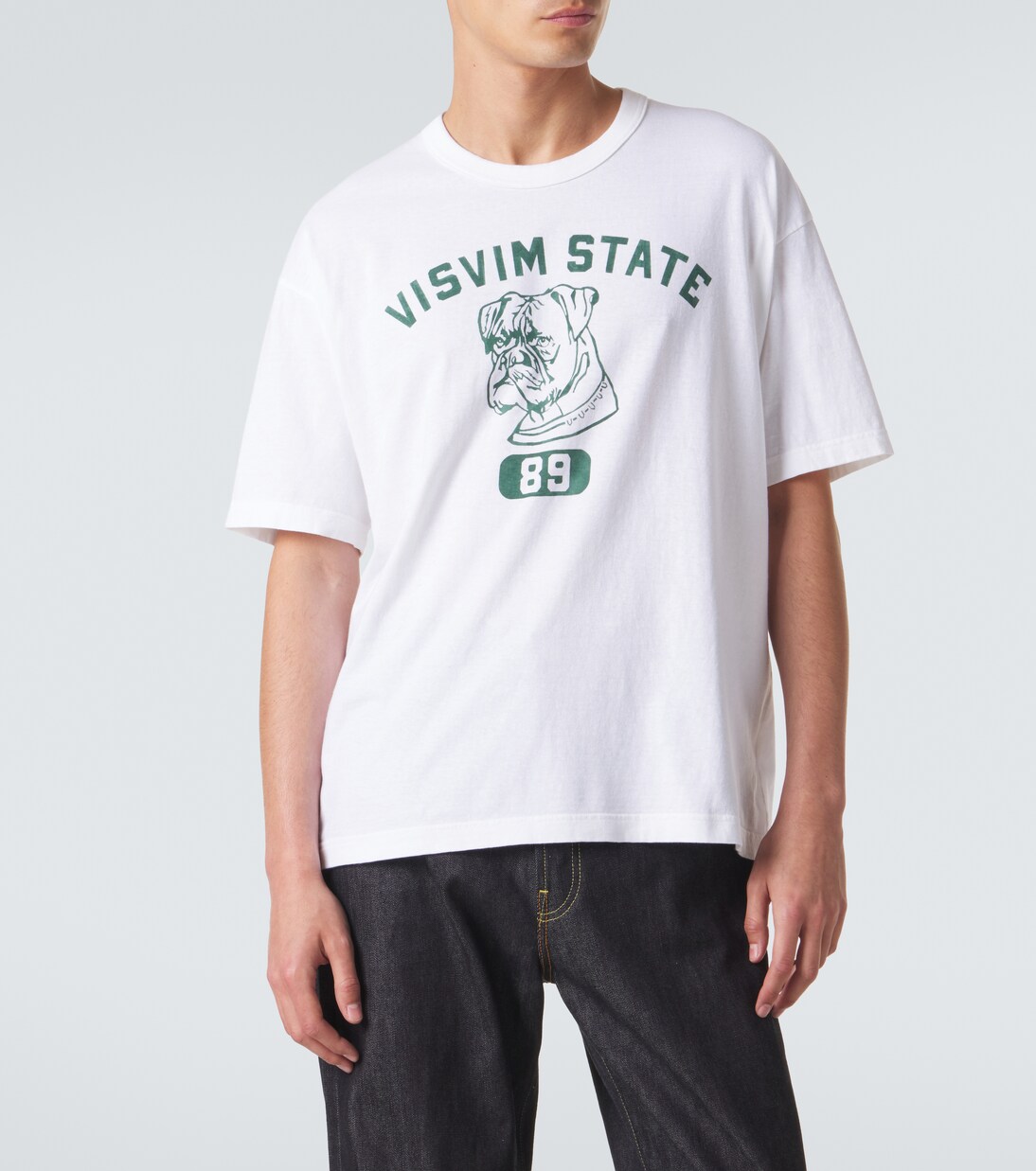 Jumbo printed cotton jersey T-shirt | Visvim