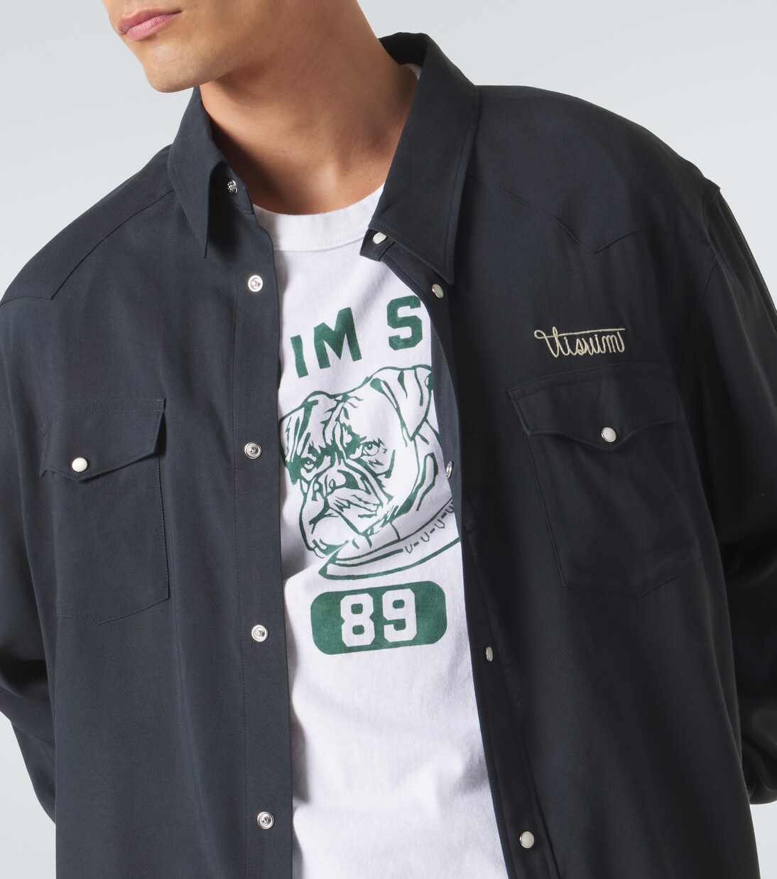 Jumbo printed cotton jersey T-shirt | Visvim