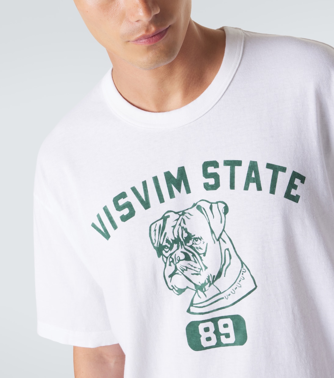 Jumbo printed cotton jersey T-shirt | Visvim
