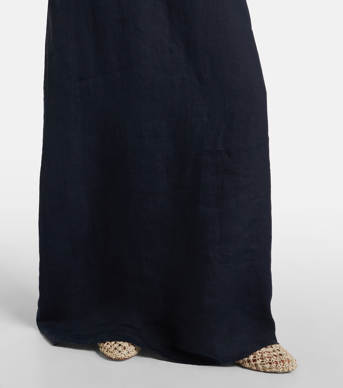 Lelia halterneck linen maxi dress | Nili Lotan