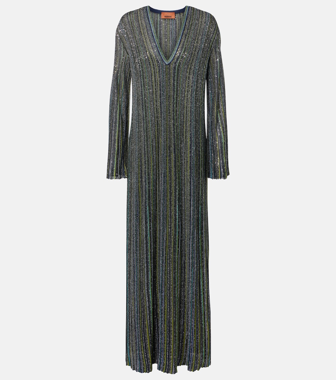 Striped lamé gown | Missoni