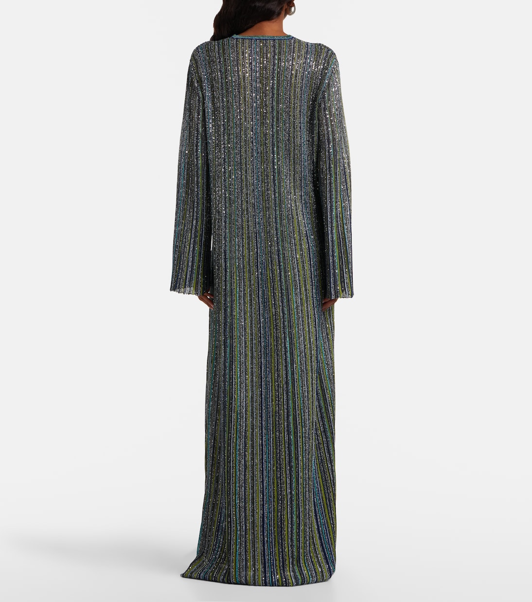 Striped lamé gown | Missoni