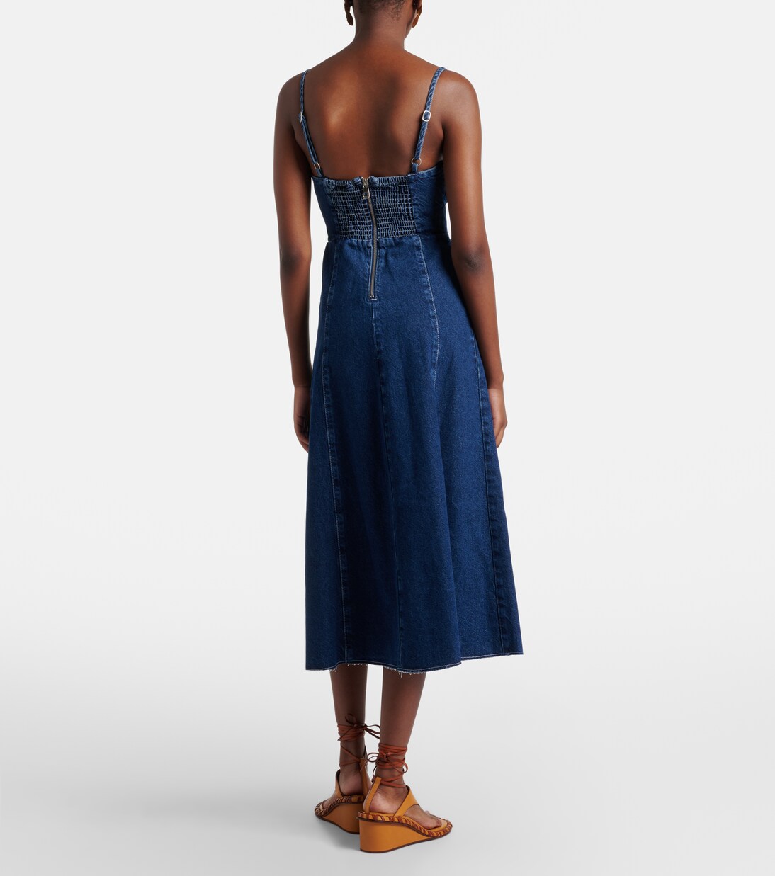 Robe en denim à appliqués | Farm Rio
