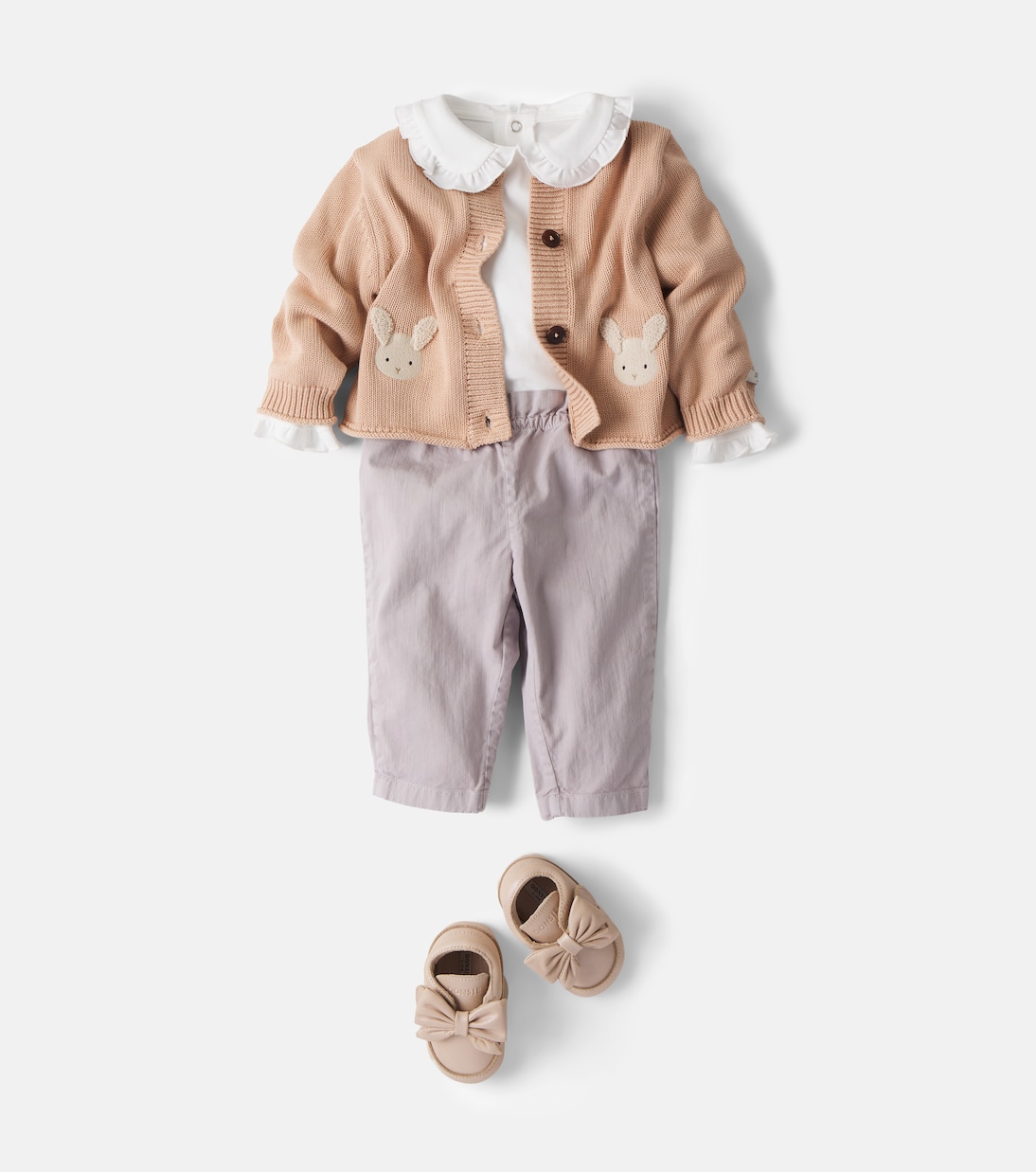 Baby Schuhe Mileau aus Metallic-Leder | Donsje