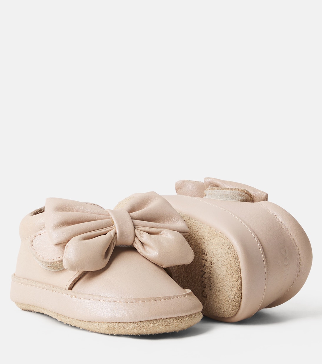 Baby Schuhe Mileau aus Metallic-Leder | Donsje