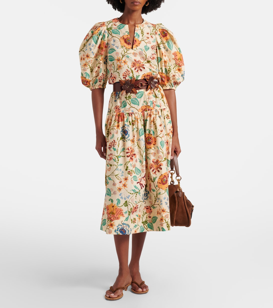 Top Florielle en coton floral | Ulla Johnson