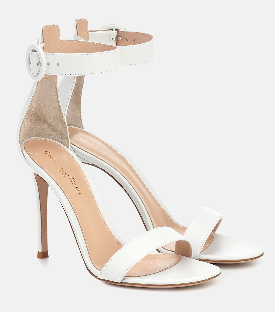 Portofino 105 leather sandals | Gianvito Rossi