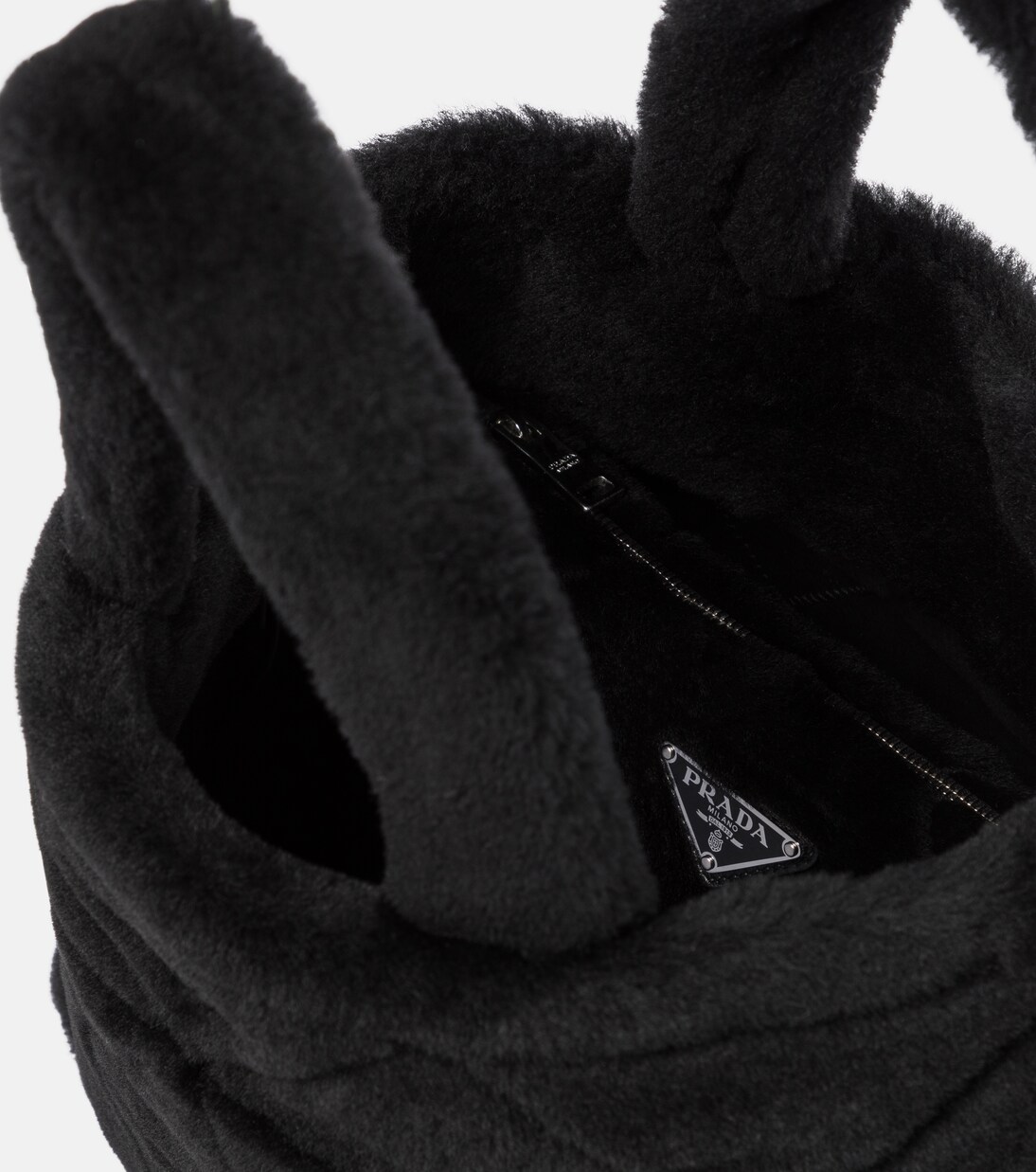 Tote Bag aus Shearling | Prada