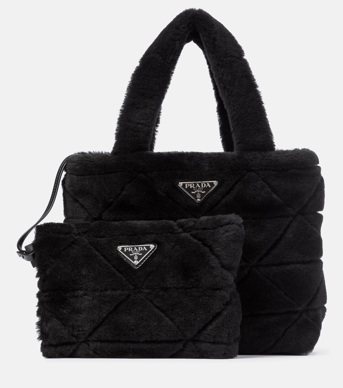 Tote Bag aus Shearling | Prada
