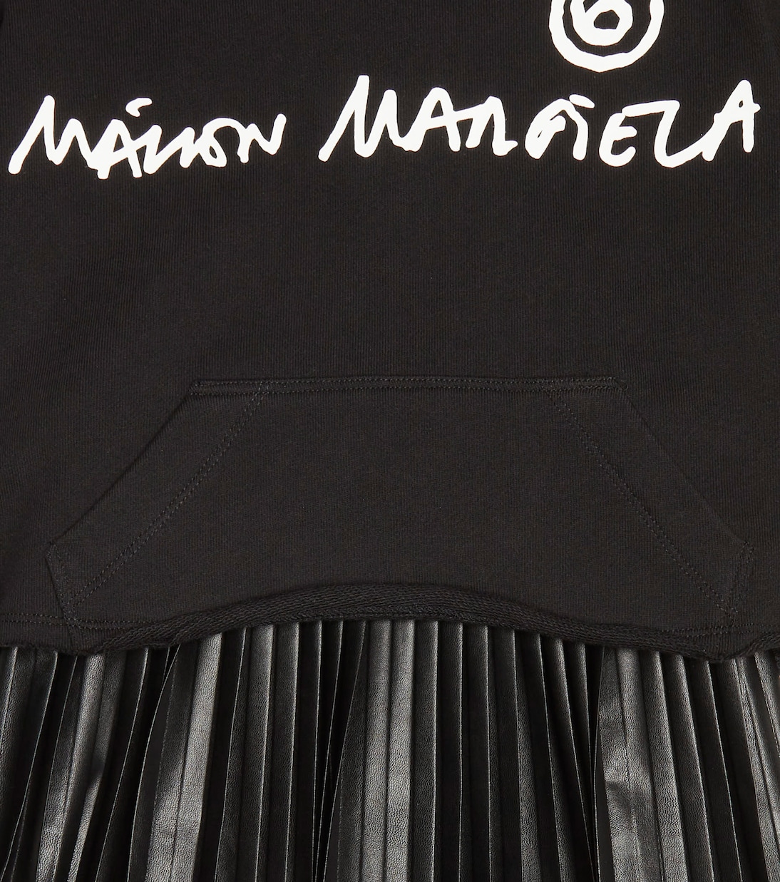 Robe à capuche et logo | MM6 Maison Margiela Kids