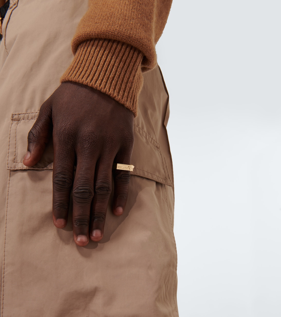 Anillo con logo | Versace