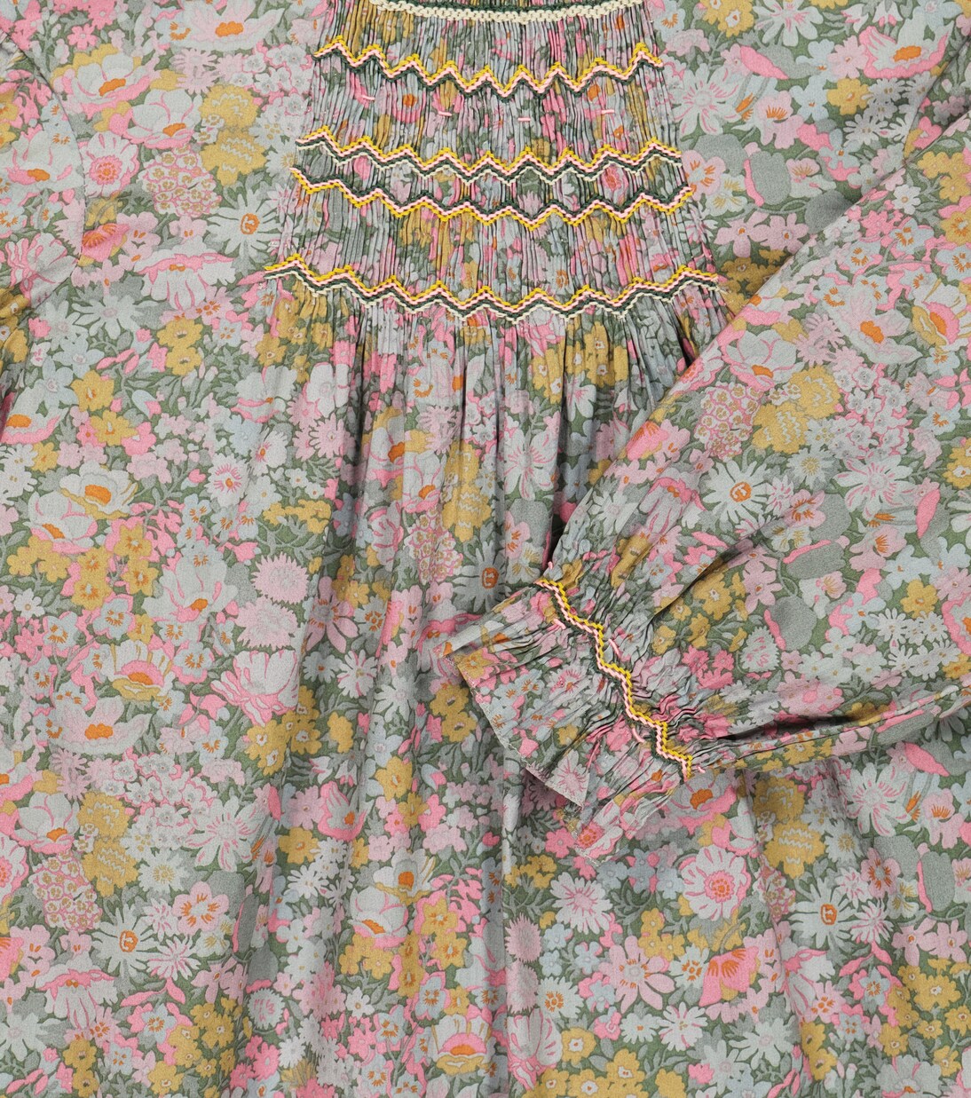 Divine floral cotton dress | Bonpoint