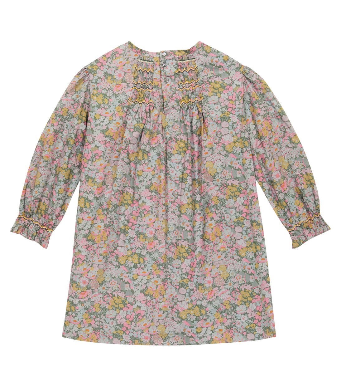 Divine floral cotton dress | Bonpoint