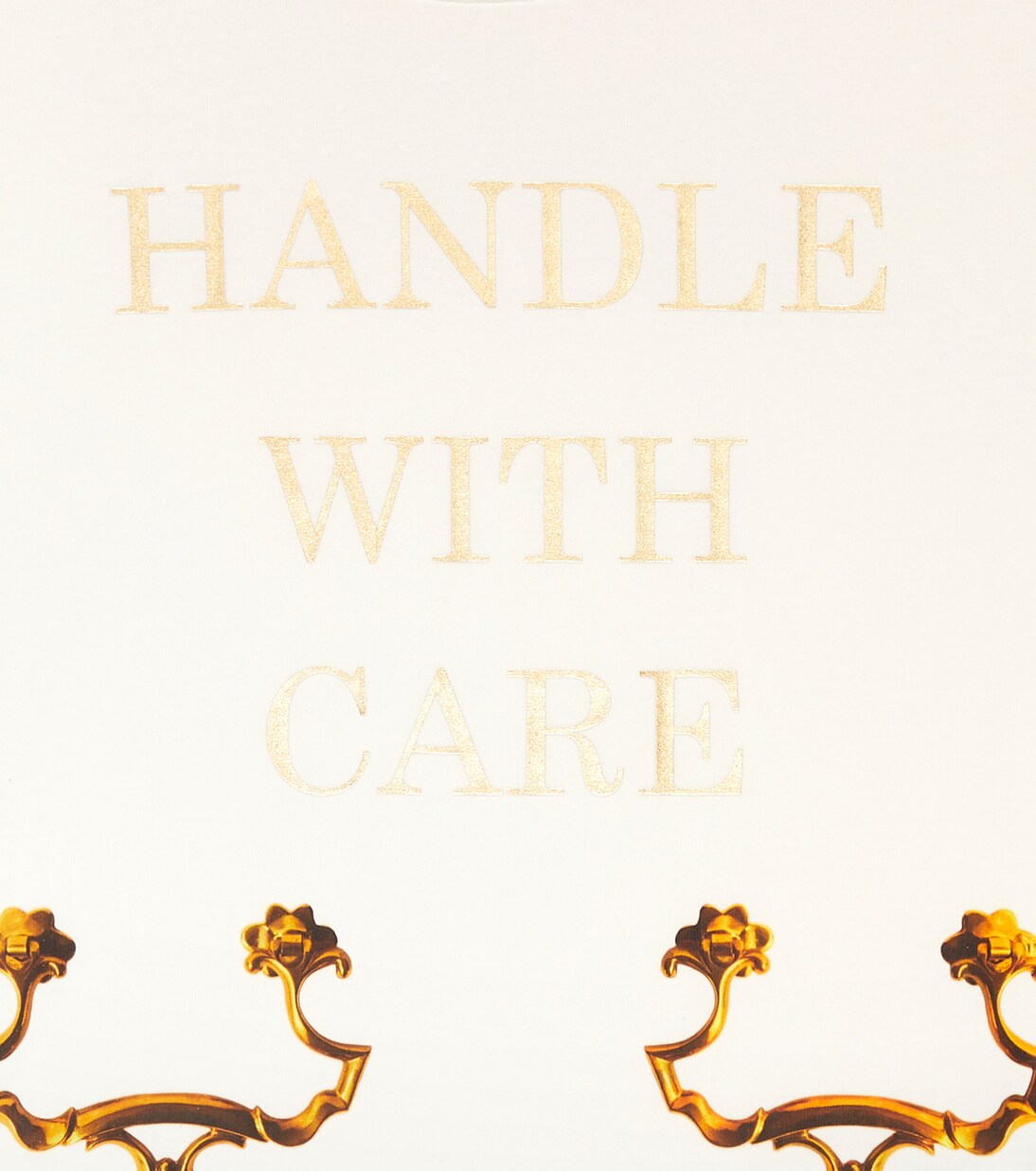 Printed cotton-blend T-shirt | Moschino Kids