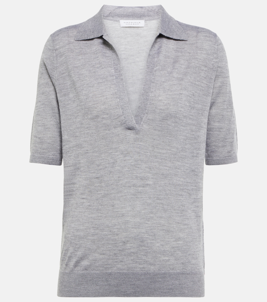 Frank cashmere and silk T-shirt | Gabriela Hearst