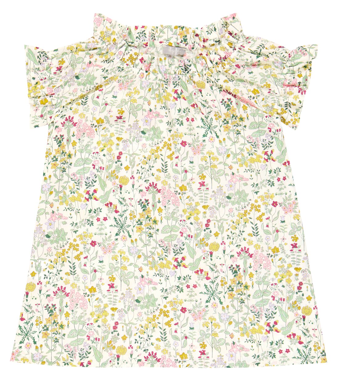 Floral cotton top | Il Gufo