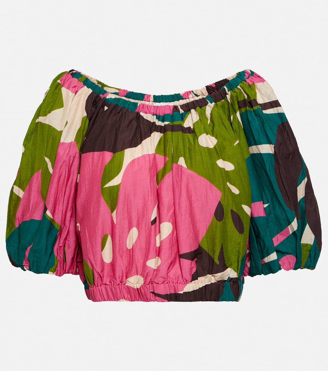 Top Britney aus Baumwolle und Seide | Velvet