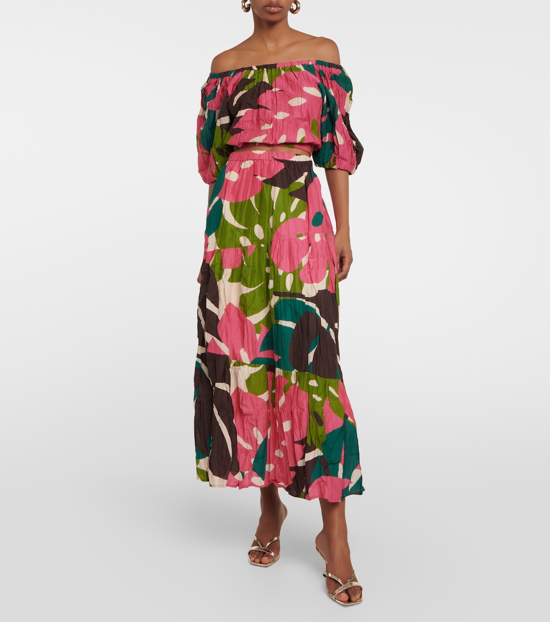 Top Britney aus Baumwolle und Seide | Velvet