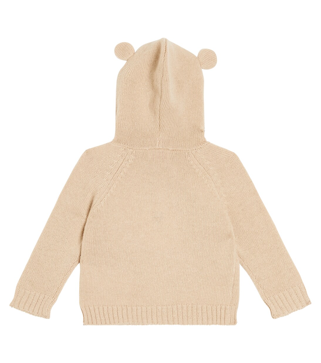 Baby printed virgin wool hoodie | Il Gufo