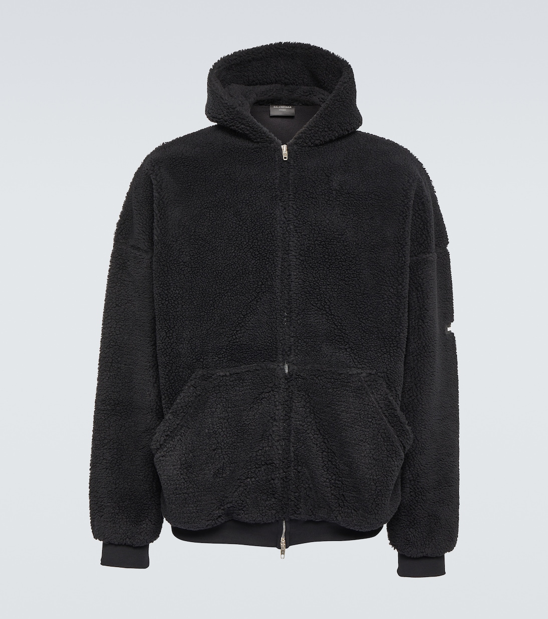 Oversized fleece hoodie | Balenciaga