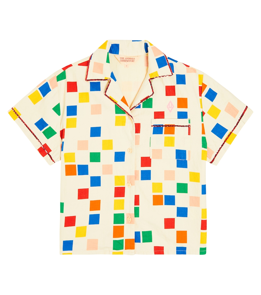 Baboon printed cotton and linen shirt | The Animals Observatory